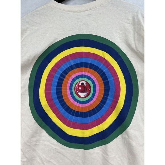 New Urban Outfitters Kenny Scharf Spirals Long Sleeve Tee Shirt - Picture 4 of 9